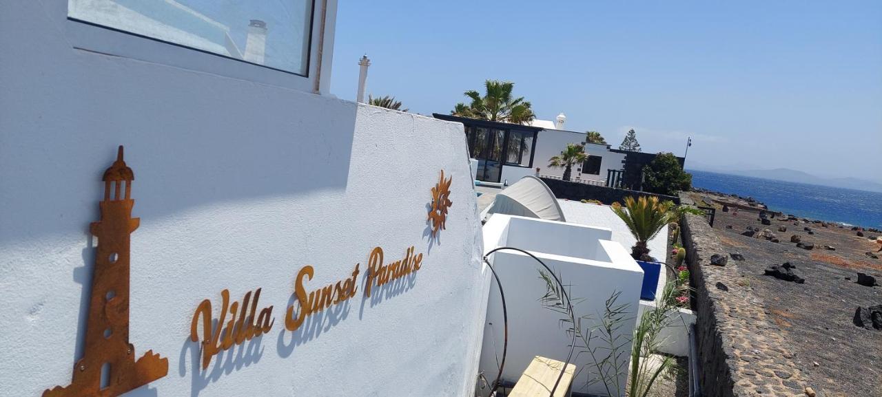 Villa Sunset Paradise With Panoramic Sea View, First Line, Sunsets Playa Blanca  Exteriér fotografie